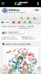 Mobile Screenshot of estheryu.deviantart.com