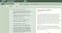 Desktop Screenshot of flash-animators.deviantart.com