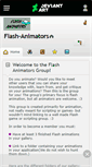 Mobile Screenshot of flash-animators.deviantart.com