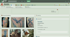 Desktop Screenshot of faereality.deviantart.com