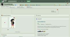 Desktop Screenshot of princesskatlissa.deviantart.com