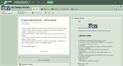 Desktop Screenshot of my-fantasy-world.deviantart.com