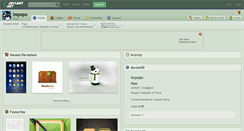 Desktop Screenshot of impopo.deviantart.com