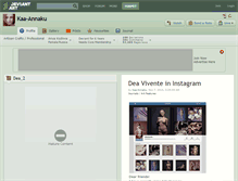 Tablet Screenshot of kaa-annaku.deviantart.com