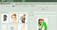 Desktop Screenshot of american-anime.deviantart.com