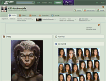 Tablet Screenshot of m31-andromeda.deviantart.com