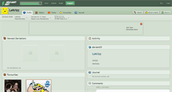 Desktop Screenshot of lekrizz.deviantart.com