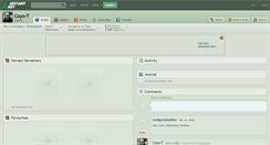 Desktop Screenshot of coyo-t.deviantart.com