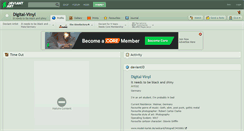 Desktop Screenshot of digital-vinyl.deviantart.com