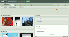 Desktop Screenshot of gocreate.deviantart.com