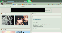 Desktop Screenshot of alchemicxinferno.deviantart.com
