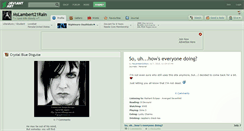 Desktop Screenshot of mslambert21rain.deviantart.com
