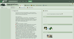 Desktop Screenshot of dragonspiritsfree.deviantart.com