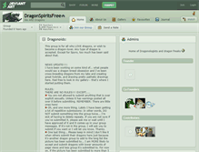 Tablet Screenshot of dragonspiritsfree.deviantart.com