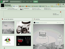 Tablet Screenshot of bindubai.deviantart.com