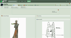 Desktop Screenshot of gunfox.deviantart.com