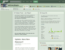 Tablet Screenshot of davictoryroad.deviantart.com