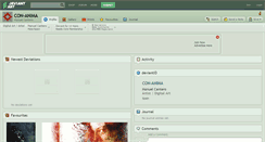Desktop Screenshot of con-anima.deviantart.com