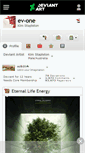 Mobile Screenshot of ev-one.deviantart.com