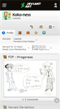 Mobile Screenshot of koko-ness.deviantart.com