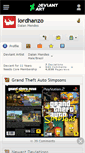 Mobile Screenshot of lordhanzo.deviantart.com