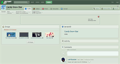 Desktop Screenshot of candy-snow-star.deviantart.com