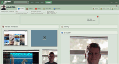 Desktop Screenshot of calvin166.deviantart.com