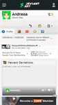 Mobile Screenshot of andrassa.deviantart.com