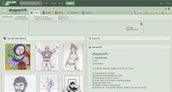 Desktop Screenshot of bluepencil79.deviantart.com