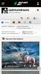 Mobile Screenshot of cadmiumdreams.deviantart.com