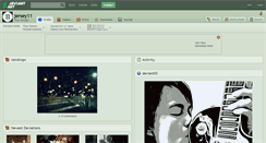 Desktop Screenshot of jersey11.deviantart.com