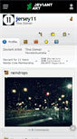 Mobile Screenshot of jersey11.deviantart.com