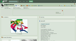 Desktop Screenshot of orogami-samurai.deviantart.com