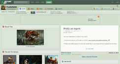Desktop Screenshot of freshpaint.deviantart.com