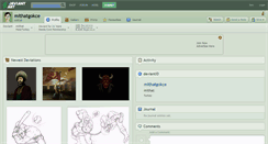 Desktop Screenshot of mithatgokce.deviantart.com