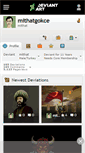 Mobile Screenshot of mithatgokce.deviantart.com