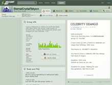 Tablet Screenshot of eternalcrystaltokyo.deviantart.com