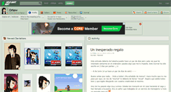 Desktop Screenshot of ortew.deviantart.com