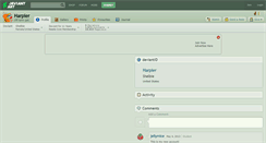 Desktop Screenshot of harpier.deviantart.com