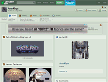 Tablet Screenshot of anarkhya.deviantart.com