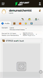 Mobile Screenshot of demurealchemist.deviantart.com