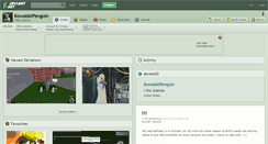 Desktop Screenshot of kowalskipenguin.deviantart.com
