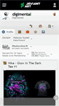 Mobile Screenshot of digimental.deviantart.com