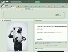 Tablet Screenshot of fukas.deviantart.com