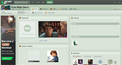 Desktop Screenshot of flynn-rider-fans.deviantart.com