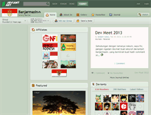 Tablet Screenshot of banjarmasin.deviantart.com