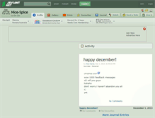 Tablet Screenshot of nice-spice.deviantart.com