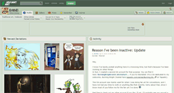 Desktop Screenshot of erithel.deviantart.com