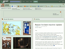 Tablet Screenshot of erithel.deviantart.com