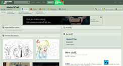 Desktop Screenshot of akatsuochat.deviantart.com